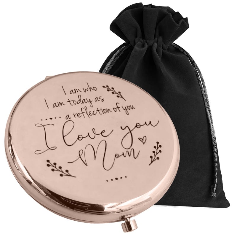Mother of the Bride Gifts from Daughter Compact Mirror Mother of the Groom Gifts from Son Sentimental Gifts for Mom Birthday Gifts for Mom from Daughter Personalized Gifts for Mom RG