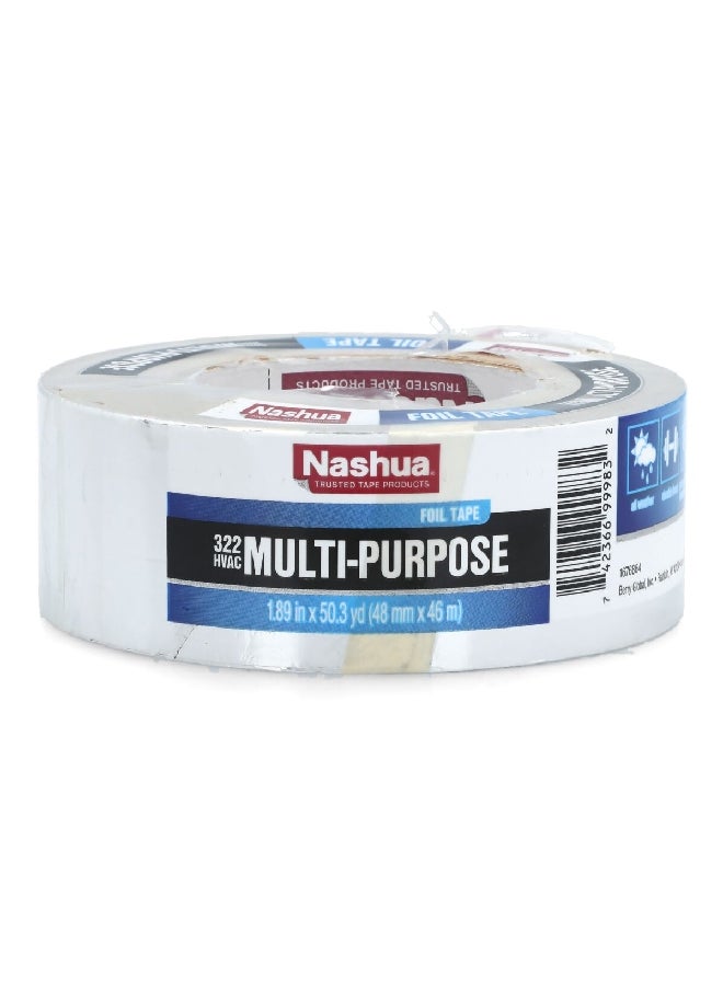 Nashua UV Resistant Multi-Purpose Foil Tape 0.05 x 46 m  - Image 1