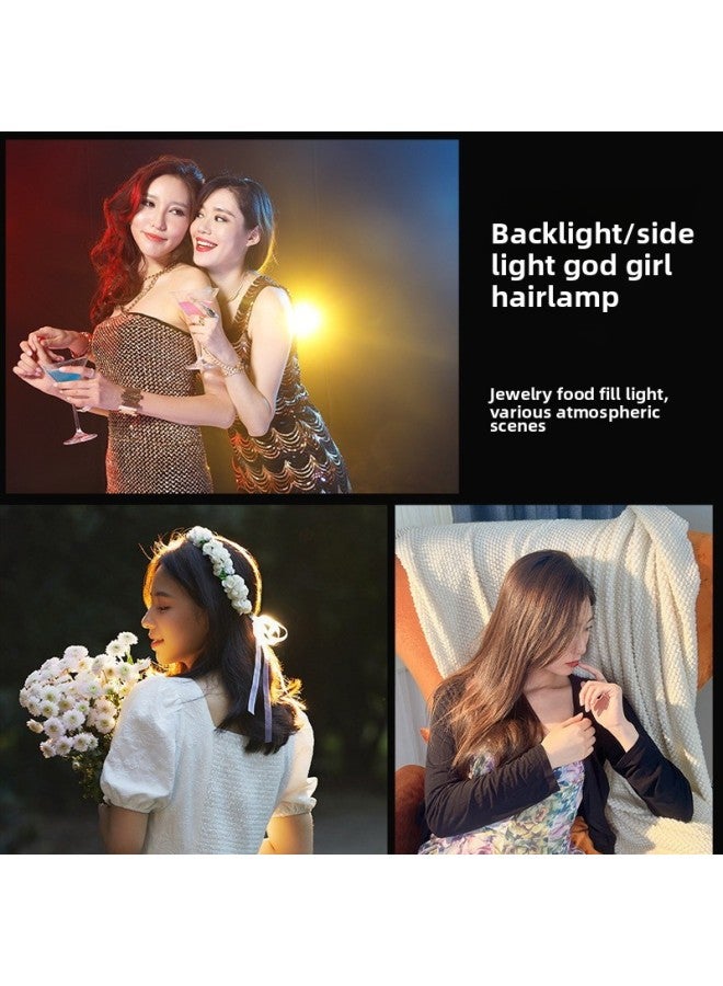 God Fill Light Suit Photography Photography Atmosphere Spotlight Sun Lamp Net Red Live Hair Lamp-Color Of Light Source:【mushroom Hair Lamp 50w Set】 (small Mushroom Lamp + E27 Lamp Head) - Image 4