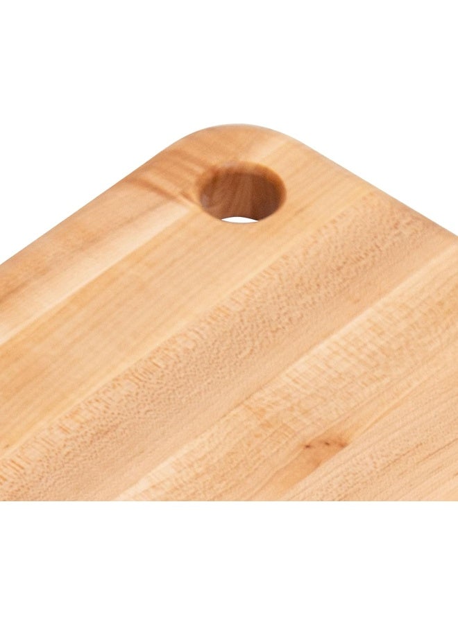 John BOOS Boos Block Prestige Series Large Reversible Wood Cutting Board, 1 1/4Inch Thickness, 16" x 10" x 1 1/4", Maple  - Image 3