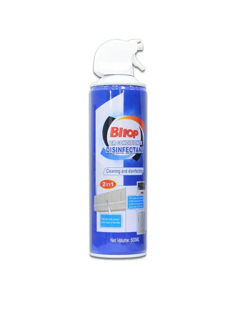 BITOP Air Conditioner Disinfectant Foam Spray 500ML Ac Cleaning Spray  - Image 1