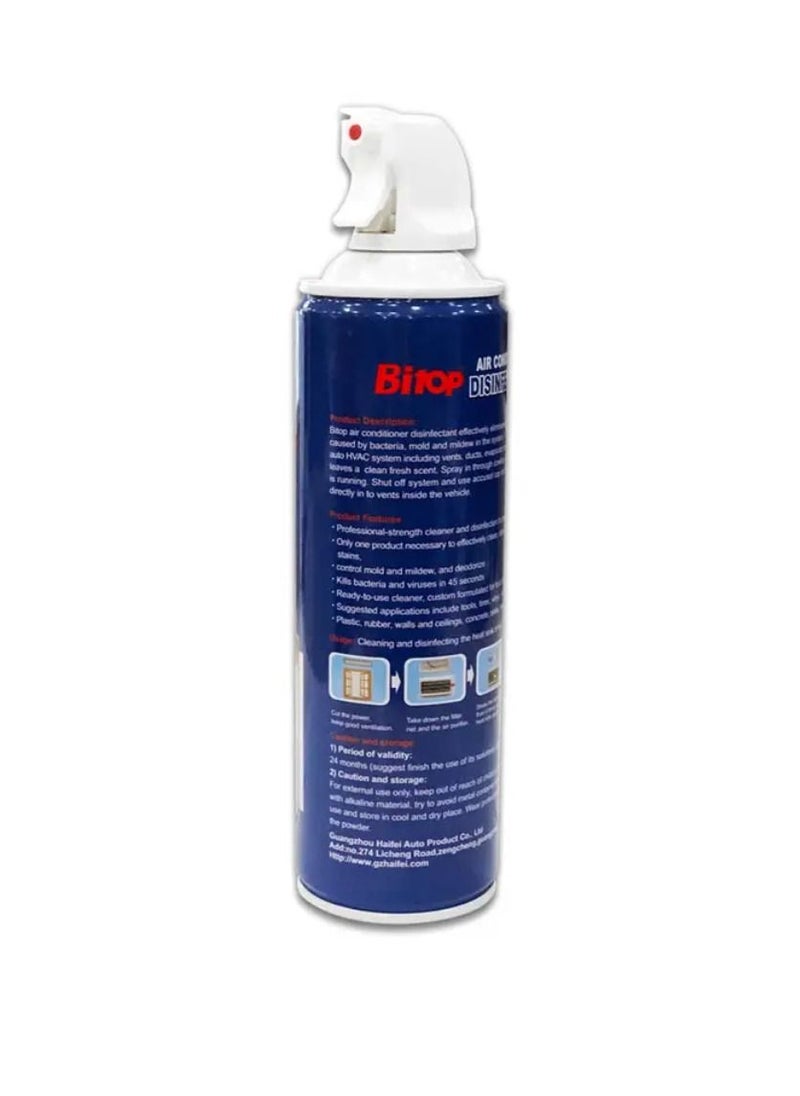 BITOP Air Conditioner Disinfectant Foam Spray 500ML Ac Cleaning Spray  - Image 2