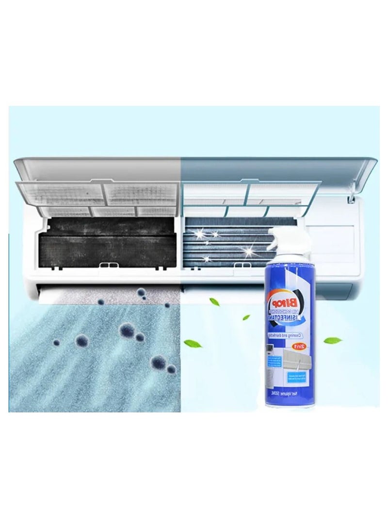 BITOP Air Conditioner Disinfectant Foam Spray 500ML Ac Cleaning Spray  - Image 3