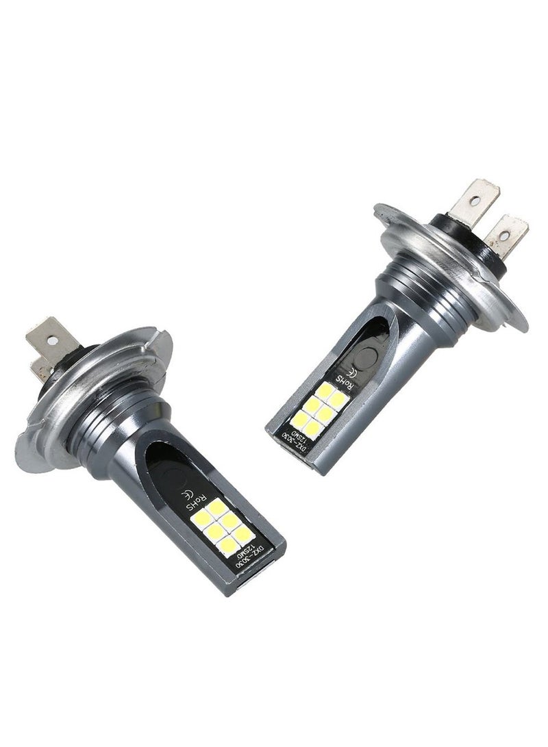 MUNTAQI 2-Piece H7 Car LED Fog Headlight Bulb Kit - Image 3