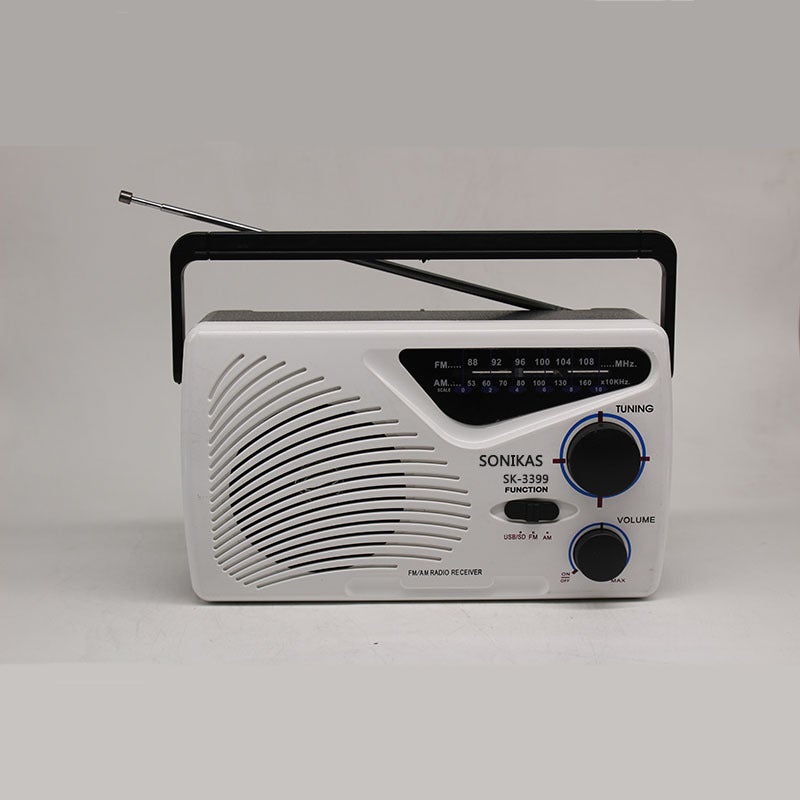 268 Radio Thailand Explosions Am Fm Multi-Band Bluetooth Mp3 Hand-In-Hand Old Man Retro Radio - Image 5