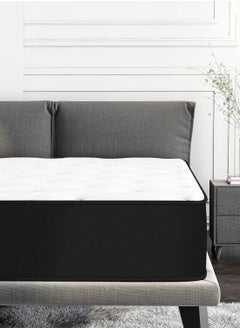 Harmony Home Harmony Home Bonnel Spring King Size Mattress - 180 cm Width, 200 cm Length, 24 cm Height, White for Premium Comfort, Support, and Durability  - Image 5