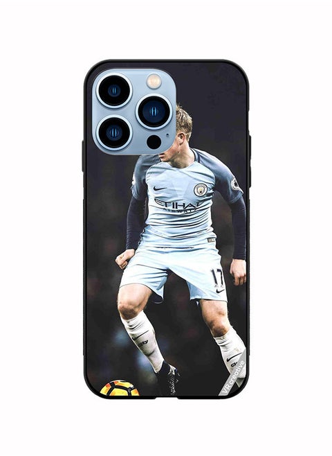 Protective Case Cover For Apple iPhone 13 Pro Kevin De Bruyne Design Multicolour
