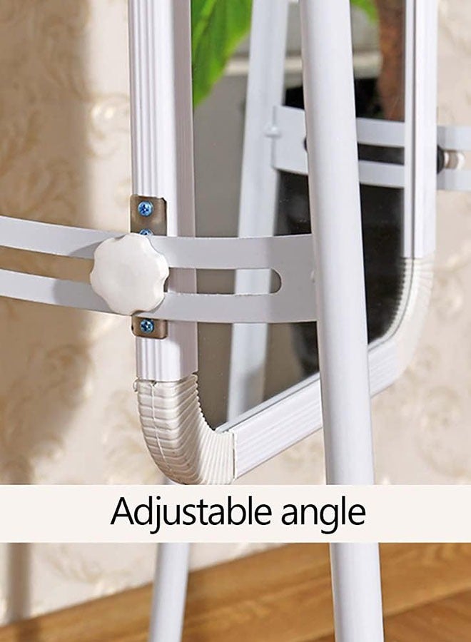 Metal Framed Decorative Dressing Floor Standing Mirror, Full Body Mirror - Image 4