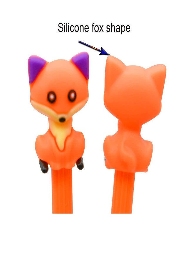 Lopenle 12PCS Kawaii Fox Pens Novelty Animal Gel Pen Foxes Pen 0.5mm Black Ink For School Home Office Stationery Store - Image 5