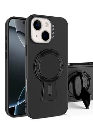 Magnetic Cover for iPhone 15 With Y-shape Holder MagSafe Rugged Shockproof Phone Case, Support Wireless Charging, Heavy Duty Protection Matte PC Anti -Scratch Ultra Thin Standing Phone Case For iPhone 15  (Black) - pzsku/Z4B3913E84195889421BEZ/45/1751913821/6cb95c03-b4ee-4ee2-8689-0460ff1869d7