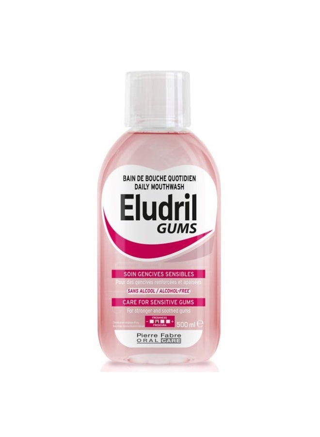 Eludril Gums Mouthwash Sensitive Gums 500ml - Image 1