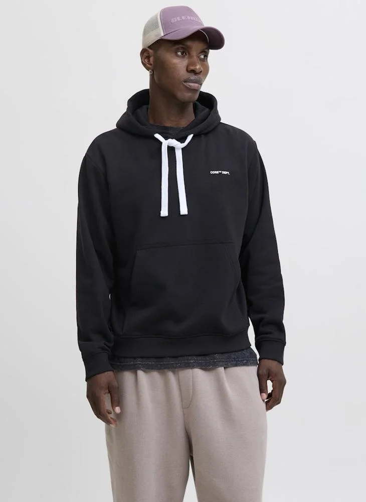 JACK & JONES Logo Pullover Hoodie