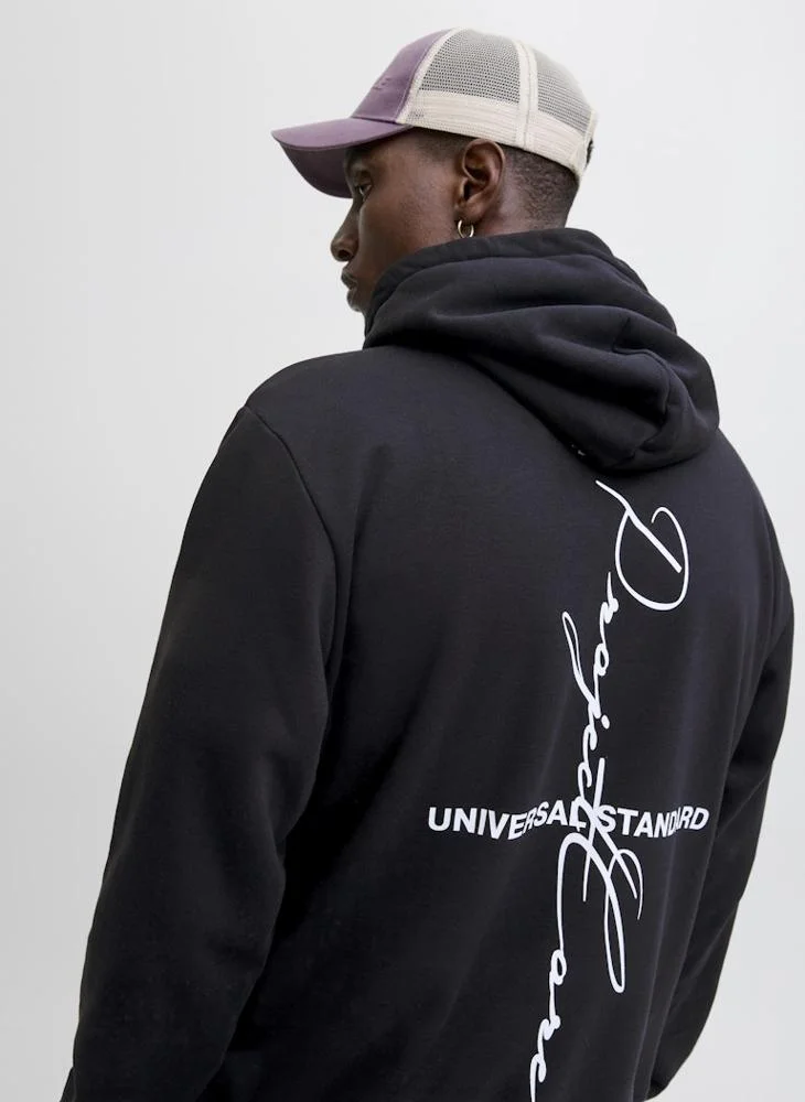 JACK & JONES Logo Pullover Hoodie