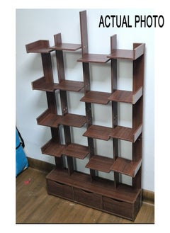 Generic 23-Layer Floor-to-Ceiling Storage Rack & Living Room Storage Cabinet - Stylish Home Bookcase Perfect for Wall Storage  - Image 5