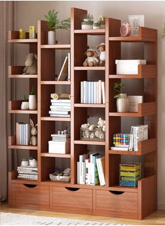 Generic 23-Layer Floor-to-Ceiling Storage Rack & Living Room Storage Cabinet - Stylish Home Bookcase Perfect for Wall Storage  - Image 2