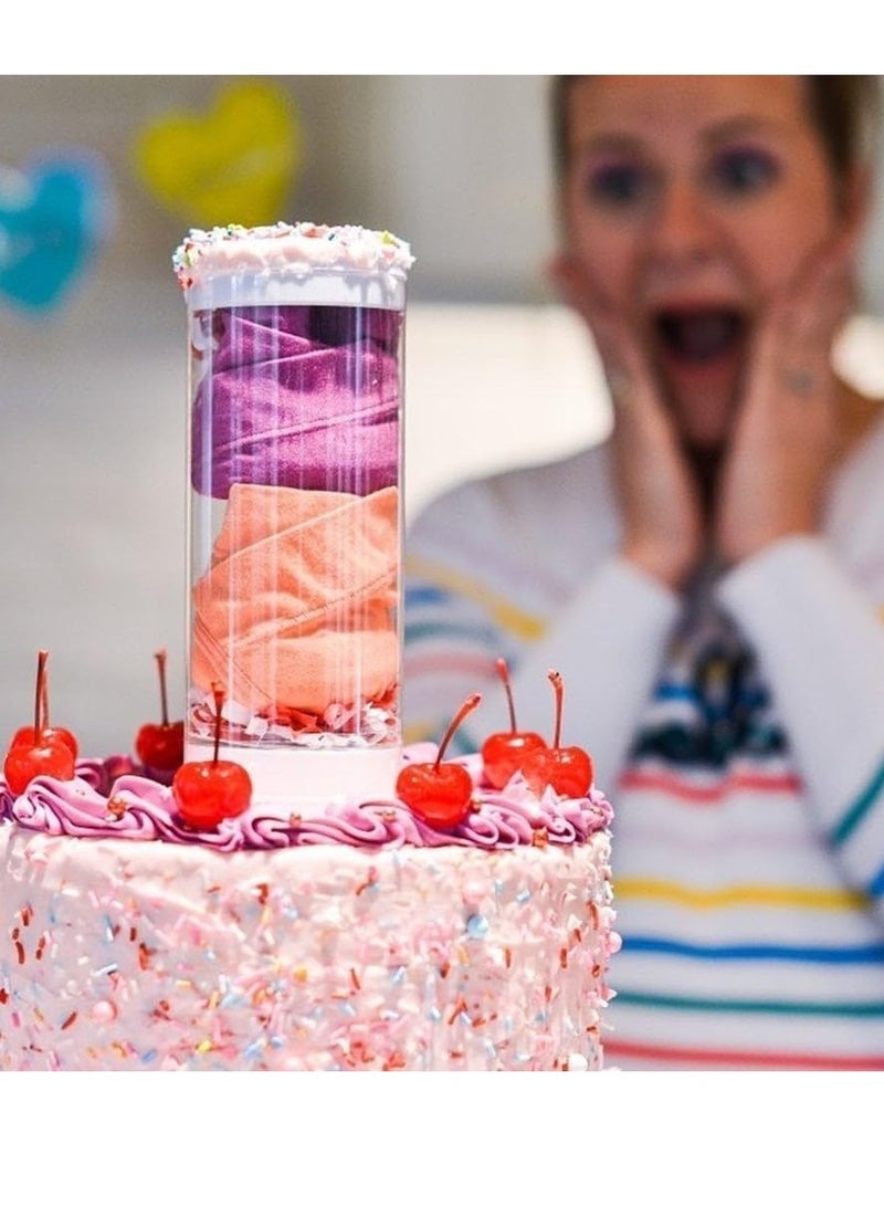 فاين ديكور حامل كيك وحلويات بقاعدة للكب كيك والمعجنات، ملحق عرض الكيك لحفلات الزفاف واعياد الميلاد والاحتفالات - ابيض - Image 2