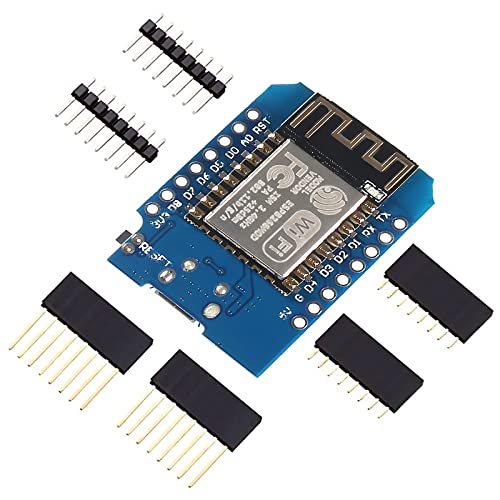 Coliao 10pcs ESP8266 ESP-12F NODEMCU LUA Mini Wireless D1 Module Nodemcu Lua 4M Bytes WLAN WiFi Internet Development Board Compatible with WeMos D1 Mini Nodemcu Lua - Image 2