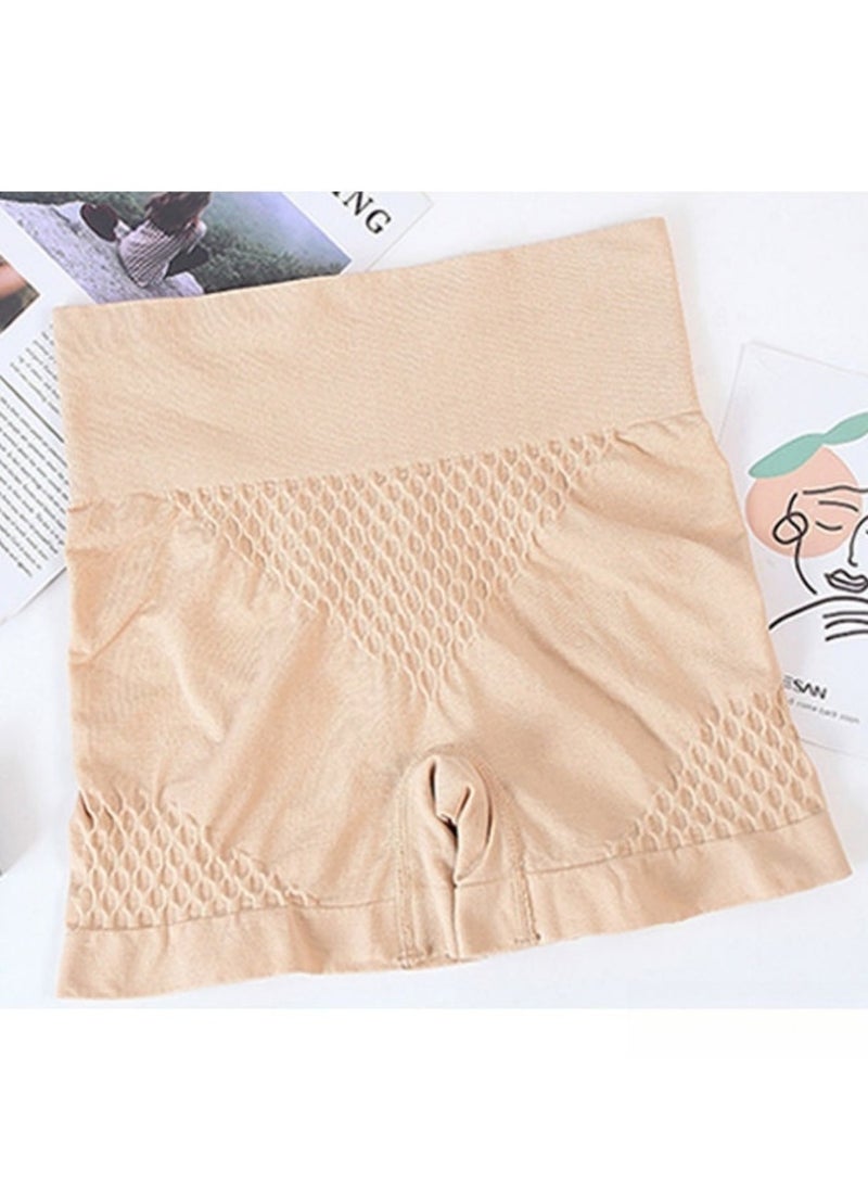2-piece Women High Waist Hip Lifting Body Shaping Boxer Briefs Skin-friendly and Breathable - Image 2