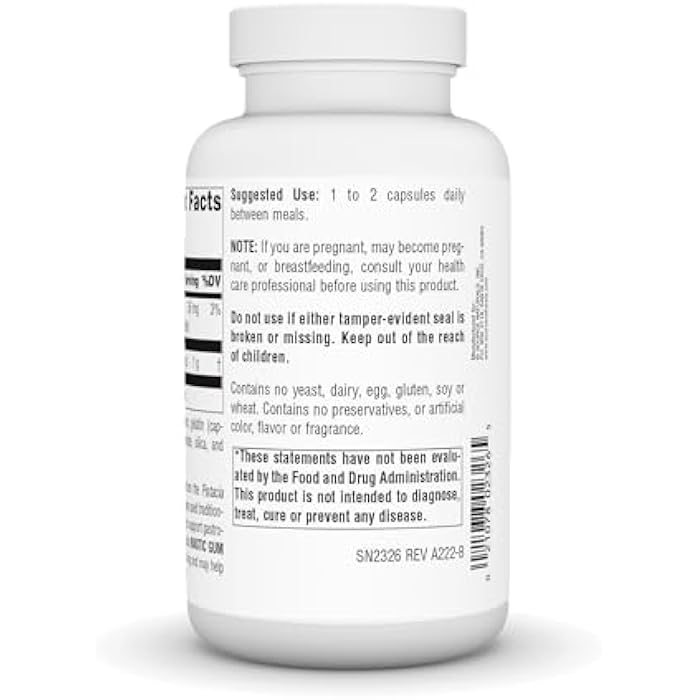 Source Naturals Mastic Gum for Stomach Discomfort* 500 mg - 120 Tablets - Image 3