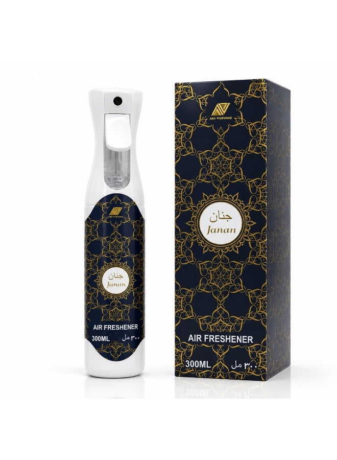 ARD PERFUMES Janan Air Freshener Spray for Home, Office & Car - 300ml - Image 1