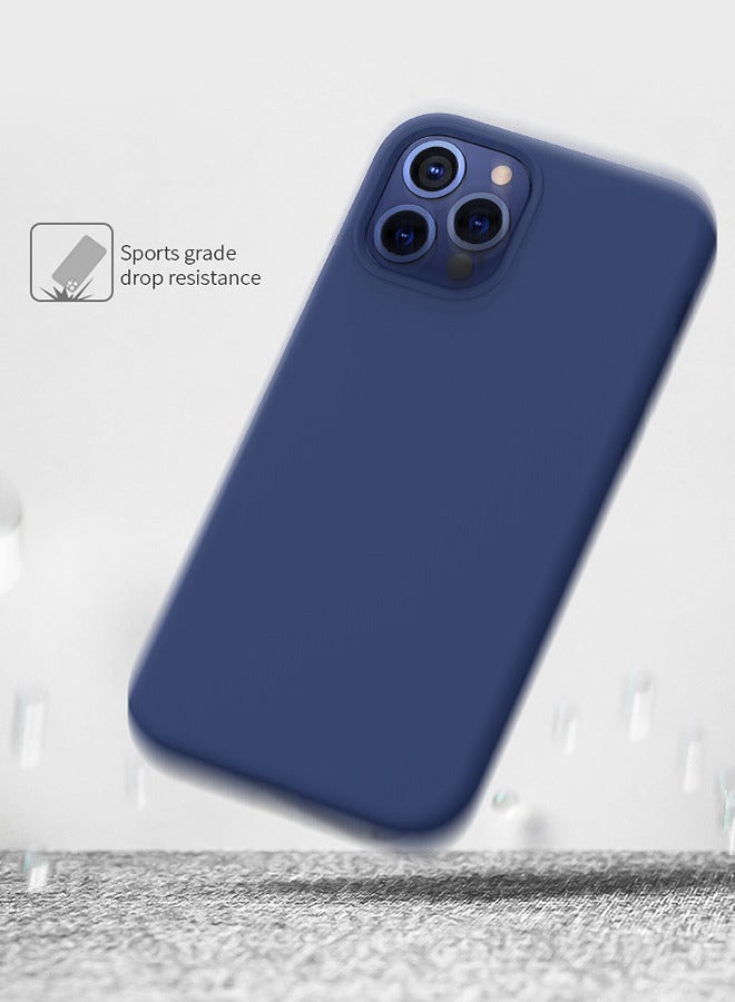 iPhone 16 Pro Mobile Case Cover with Soft Liquid Silicone Protection Anti-Scratch Shockproof Accessories with Microfiber Lining,Slim Protective Back Cover with Comfortable Hold Touch Feeling and Anti-fingerprint - Image 4