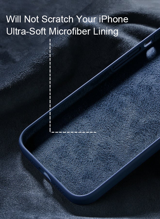 iPhone 16 Pro Mobile Case Cover with Soft Liquid Silicone Protection Anti-Scratch Shockproof Accessories with Microfiber Lining,Slim Protective Back Cover with Comfortable Hold Touch Feeling and Anti-fingerprint - Image 2