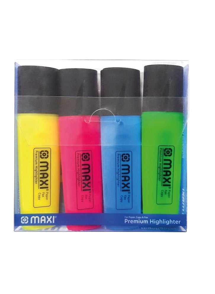 Maxi 8-Piece Premium Highlighter Set Multicolour  - Image 2
