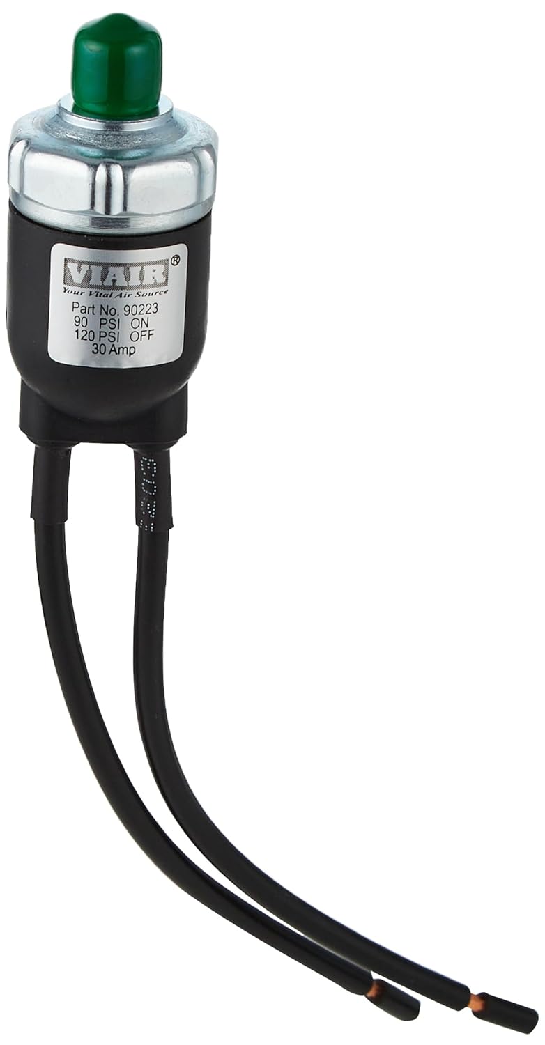 Viair مفتاح ضغط فيار 90223 مع سلك 12 قياس - Image 1