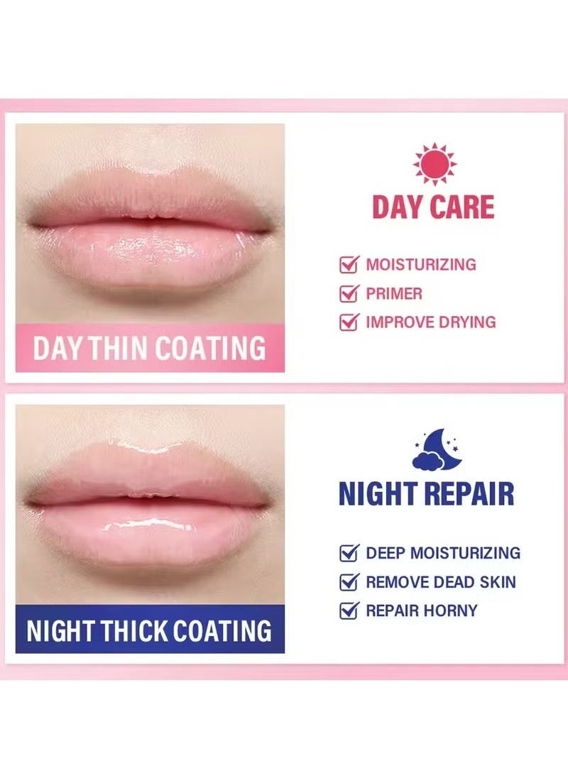 lakerain 20g Moisturizing Lip Mask Night Sleeping Lips Care Maintenance Fades Lip Lines Relieves Lipitis Lip Care Products  - Image 4