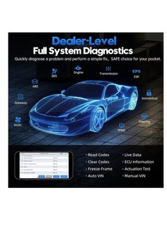 XTOOL XTOOL A30M OBD2 Scanner BT, Wireless OBD2 Code Reader with 21 Reset, Active Test, All Systems  - Image 2