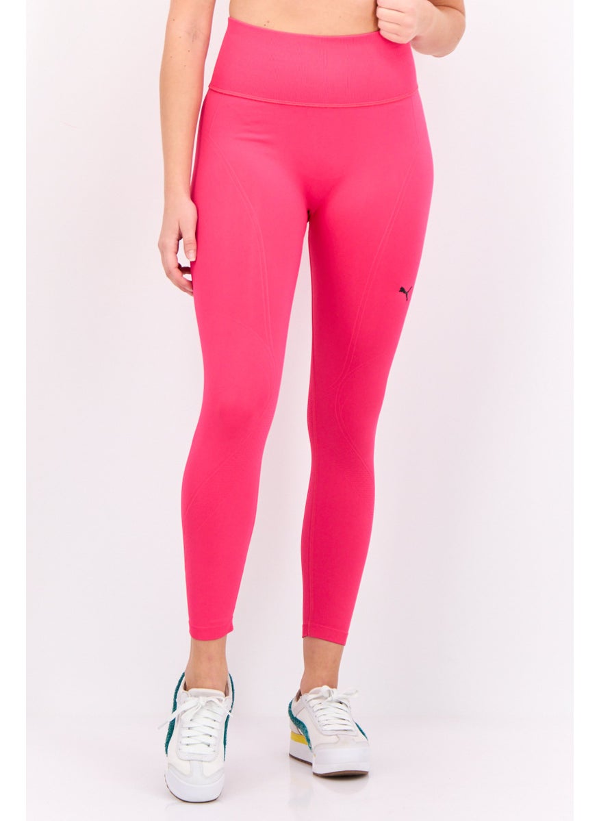PUMA Women Sportswear Fit Training Leggings, Pink  - Image 1