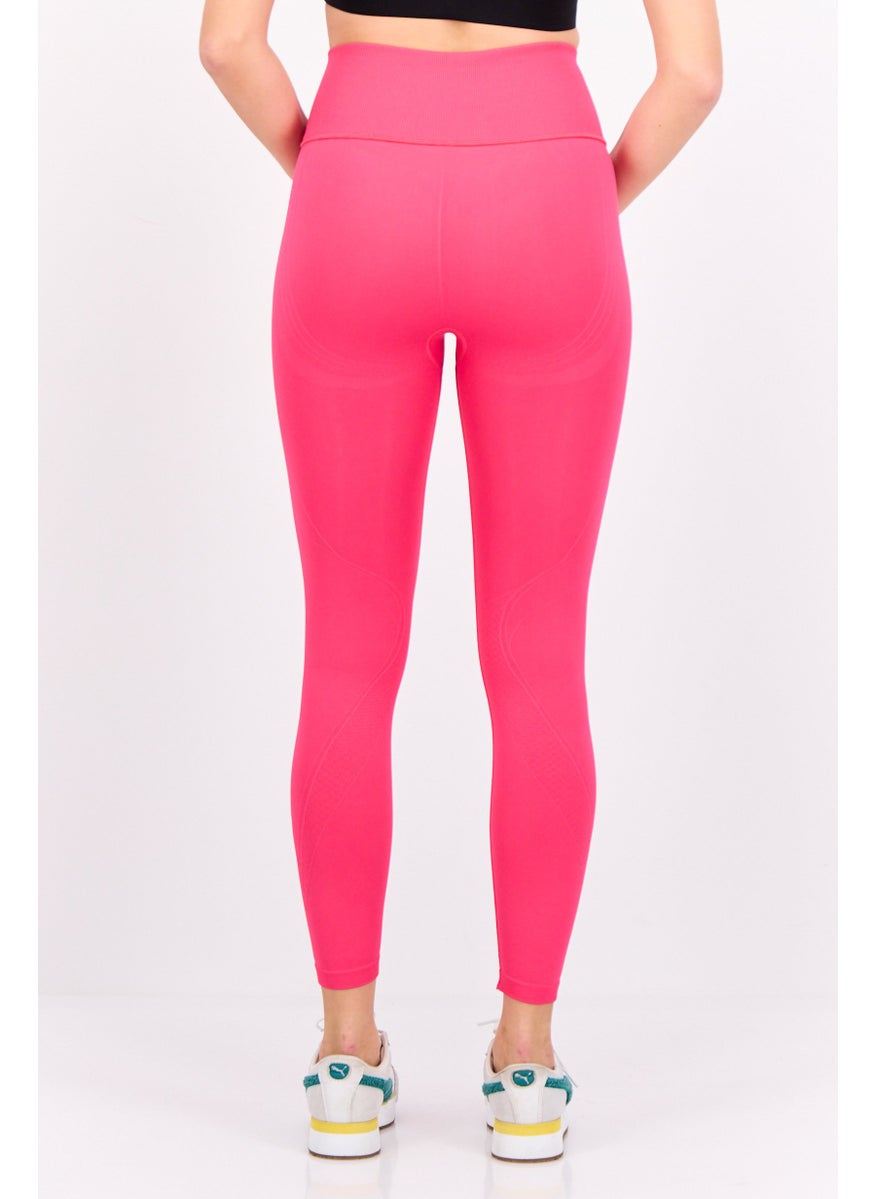 PUMA Women Sportswear Fit Training Leggings, Pink  - Image 3