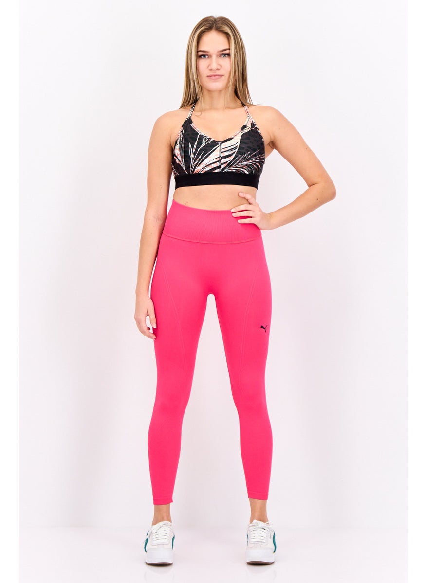 PUMA Women Sportswear Fit Training Leggings, Pink  - Image 4