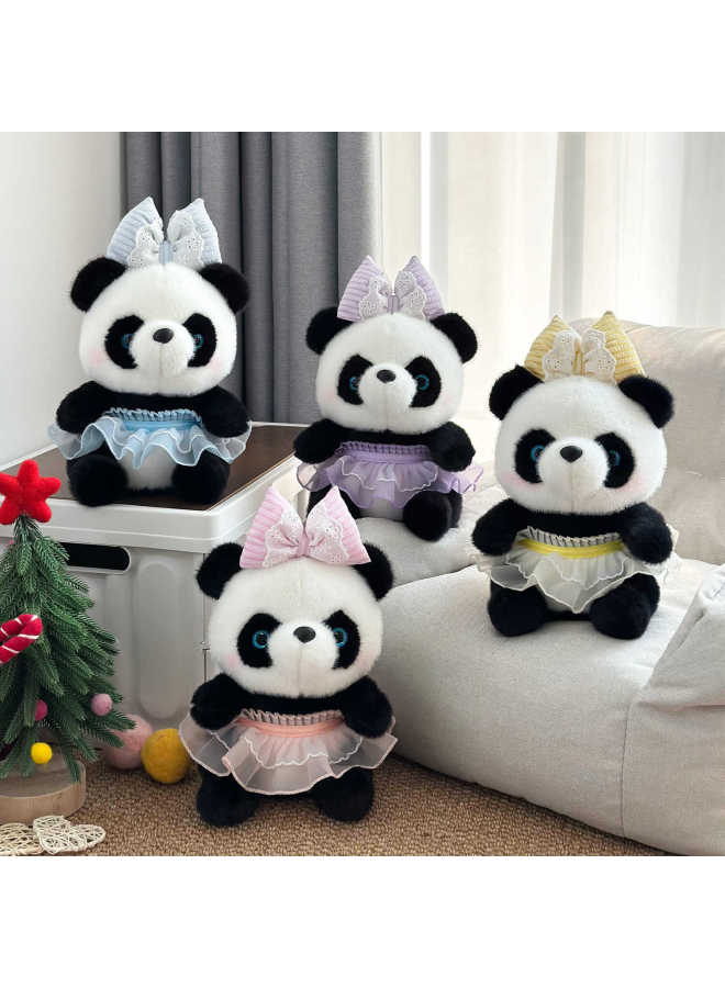 Plush Toy 8-inch Doll Machine Doll Cartoon Panda Doll Wedding Throwing Ring Doll Factory Wholesale
