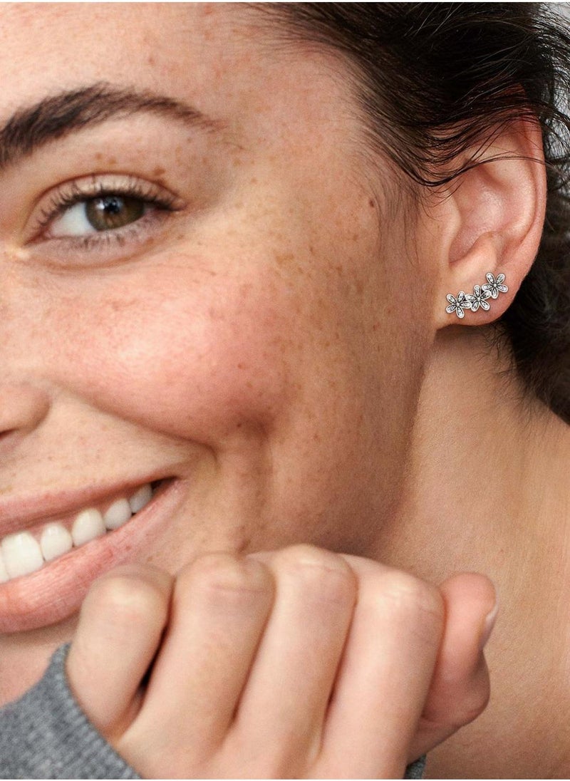 PANDORA Daisy Flower Stud Earrings  - Image 2