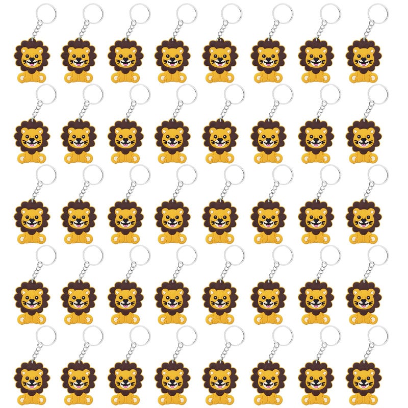 CiciBear 40 Pack Lion Party Decorations for GuestsJungle Safari Wild Woodland Baby Shower Kids Birthday Party Favor