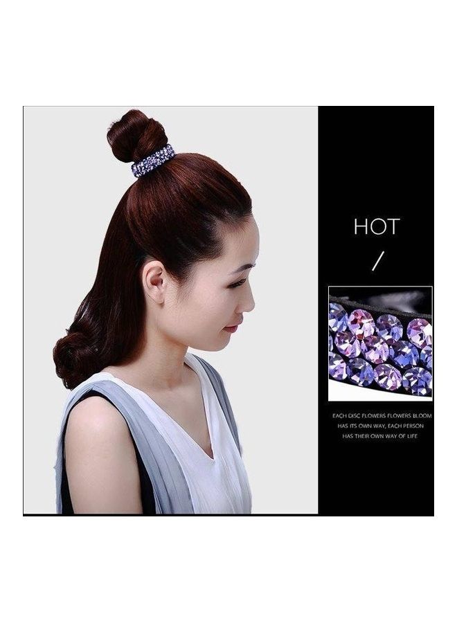 NIBEMINENT Women Hair Claws Headwear Rhinestone Flower Hairpin Bird Nest Type Twist Clip Multicolour - Image 5