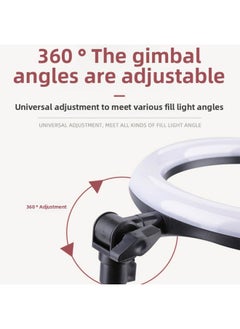 General Mobile Phone Fill Light LED Live Fill Light Selfie Light Artifact Round Beauty Ring Light Anchor Fill Light-Light Source Color:Fill Light 33cm  - Image 2
