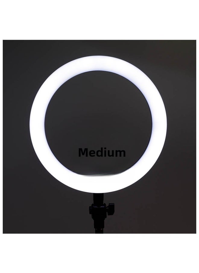 General - Mobile Phone Fill Light LED Live Fill Light Selfie Light Artifact Round Beauty Ring Light Anchor Fill Light-Light Source Color:Fill Light 33cm - Image 1