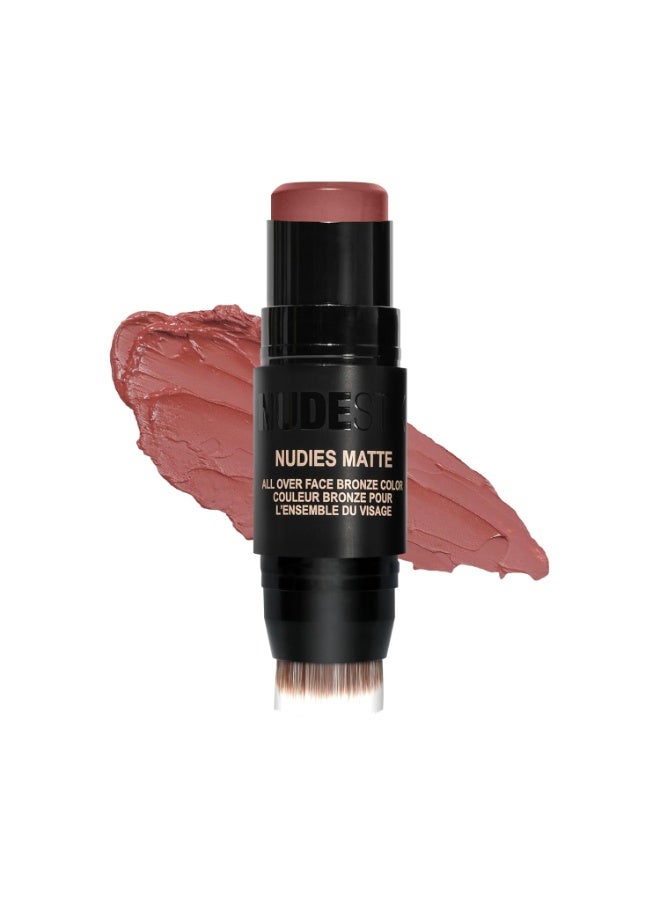 Nudestix Nudies Matte All Over Face Bronze Color - Sunkissed Cool 7 g - Image 1