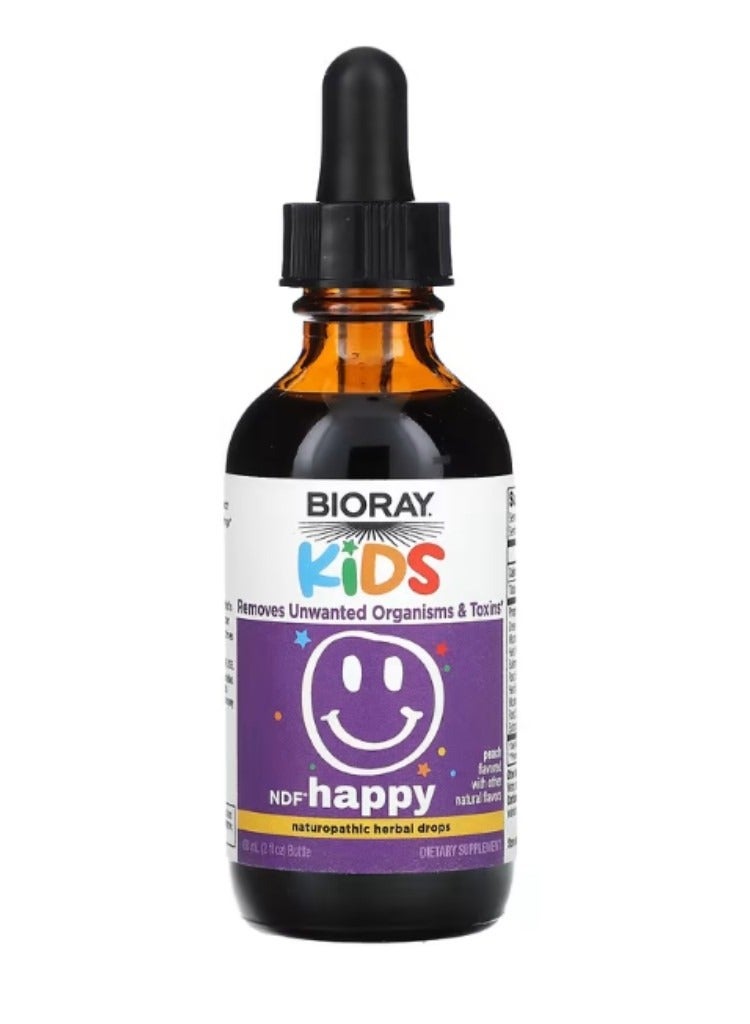 BIORAY Kids NDF Happy Peach 2 fl oz (60 ml) - Image 2