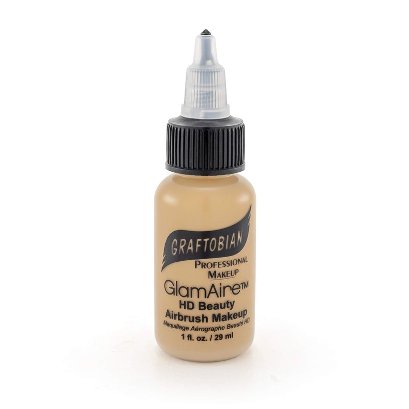 Graftobian GlamAire Airbrush Makeup by Graftobian - High Definition Airbrush Foundation, Professional Formula for Long-Lasting Wear, For Makeup Artists and Beauty Aficionados, Made in USA, Femme Fatale