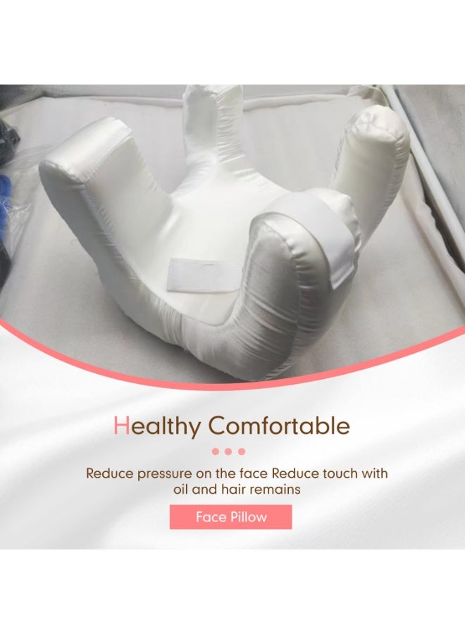 Bukela Anti-Wrinkle Silk Pillow with 3D Massage Nodes - Ergonomic Facial Contour Design for Side/Stomach Sleepers · Reduces Sleep Lines & Boosts Collagen · Hypoallergenic Deep Sleep Solution - Image 4