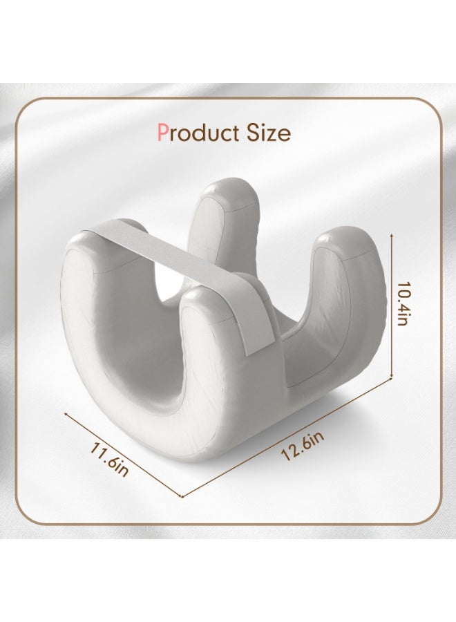 Bukela Anti-Wrinkle Silk Pillow with 3D Massage Nodes - Ergonomic Facial Contour Design for Side/Stomach Sleepers · Reduces Sleep Lines & Boosts Collagen · Hypoallergenic Deep Sleep Solution - Image 2