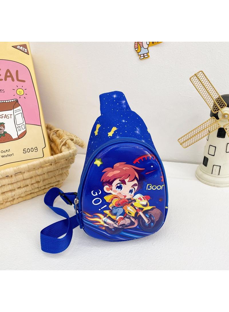 general Children'S Bag Chest Bag For Kid Cartoon Casual Lightweight Little Backpack Fashionable Single Shoulder Crossbody Bag Coin Purse - Image 1