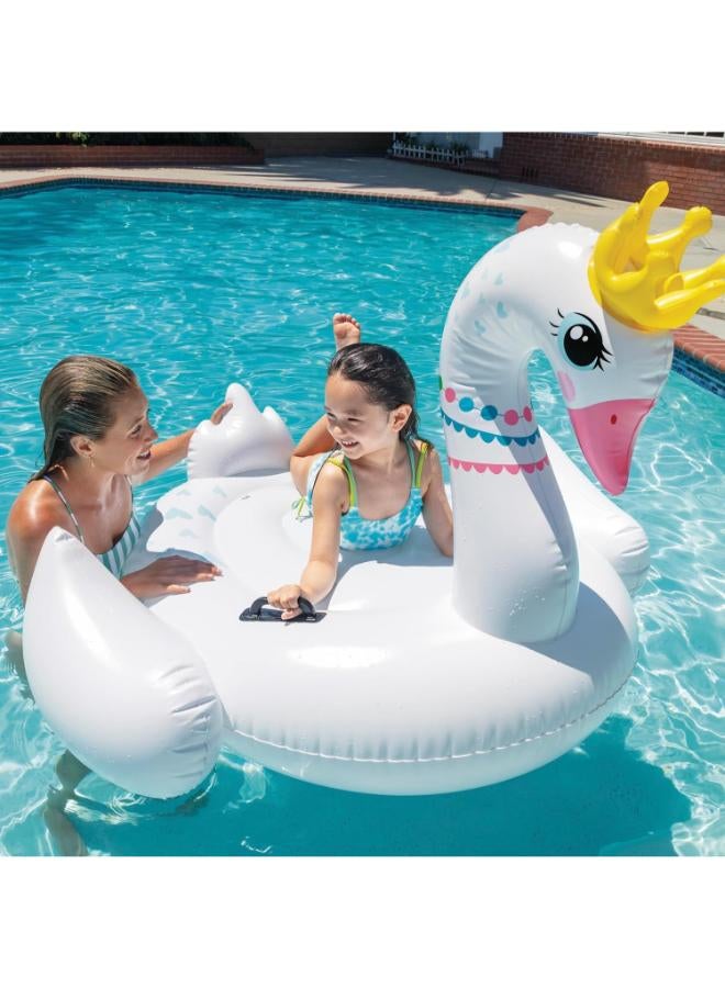 INTEX Inflatable Majestic Swan Ride-On Float - Image 4