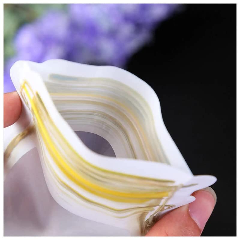 Anshri 6 Pcs 2 Set Ziplock Bags for Fridge Storage Bottle Shape Storage Pouch Mason Jar Bottle Bags Plastic Storage Pouch Multicolor 2 Pcs 1000 ml 2 Pcs 500 ml 2 Pcs 150 ml Zip Lock - Image 4