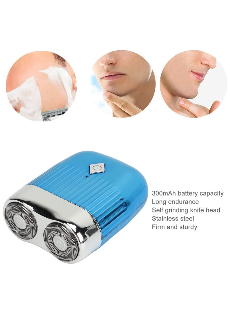 general Head Professional Beard Groomer with Double Ring Curved Cutting Mesh, Washable Stainless Steel Hair Trimmer Trimmer Portable for Men - Image 2