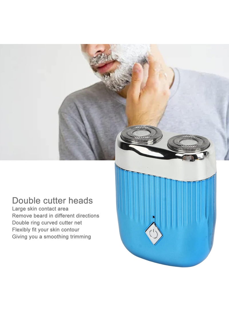 general Head Professional Beard Groomer with Double Ring Curved Cutting Mesh, Washable Stainless Steel Hair Trimmer Trimmer Portable for Men - Image 3