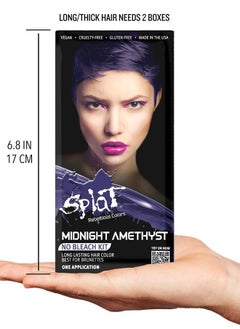 SPLAT Midnight Hair Color Amethyst 6.0 oz Amethyst  - Image 3